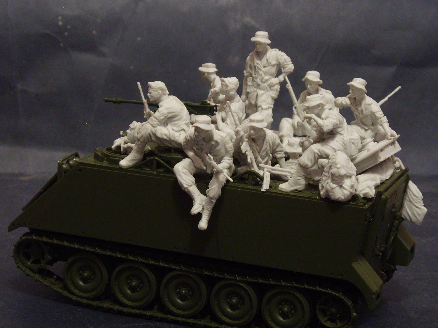 1/35 越战美国 M113 装甲运兵车乘员组