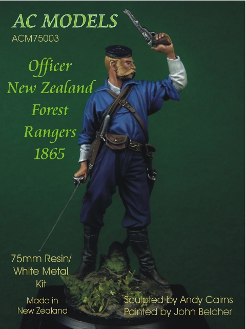 1/24 新西兰军官"新西兰土地战争1865年"