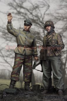 1/35 二战德国约瑟夫.迪芬塔尔和掷弹兵 "阿登战线"