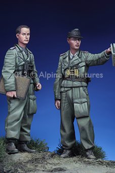 1/35 二战德国奥托卡尔尤斯与军官组 "第502重装甲营"