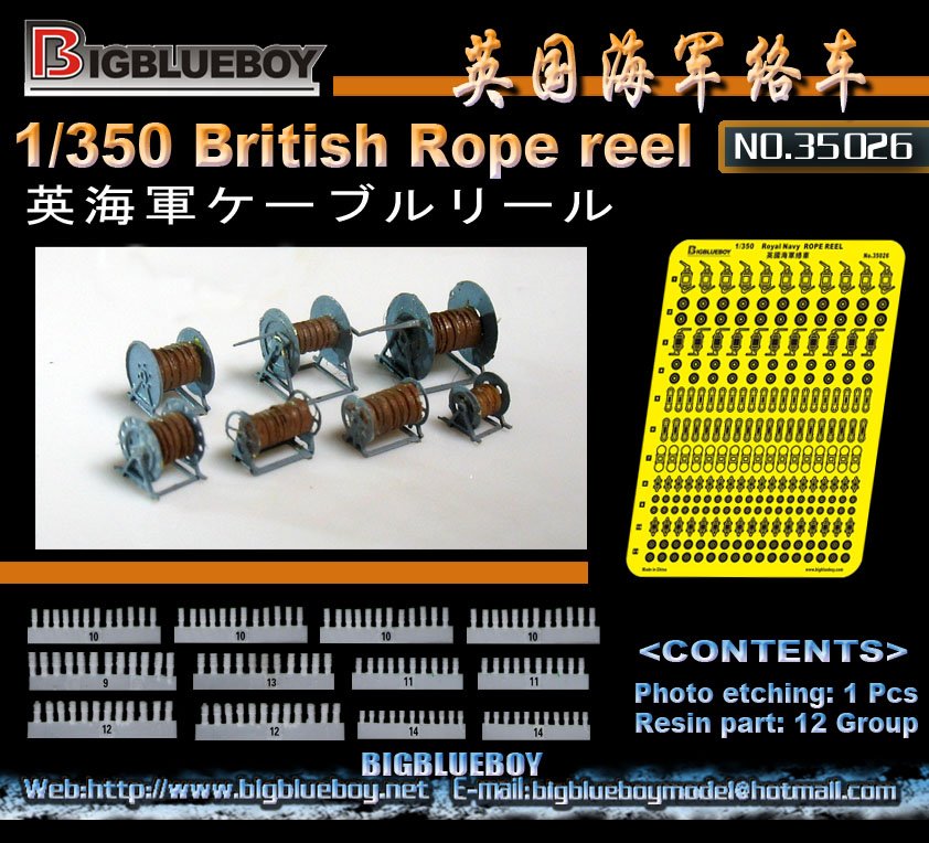 1/350 英国海军络车