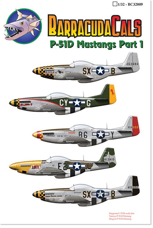 1/32 P-51D 野马战斗机(1)