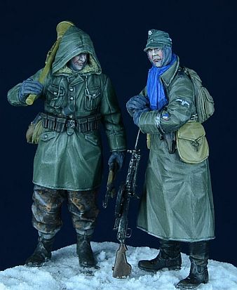 1/35 二战德国党卫军掷弹兵组, 1943-45年冬季东部战线