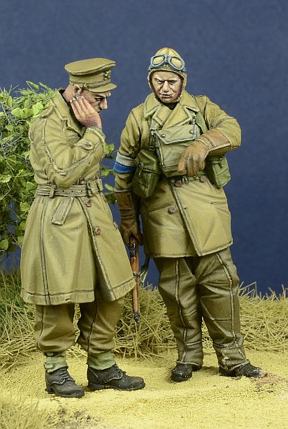 1/35 二战英国远征军军官与调度员"法国1940年"