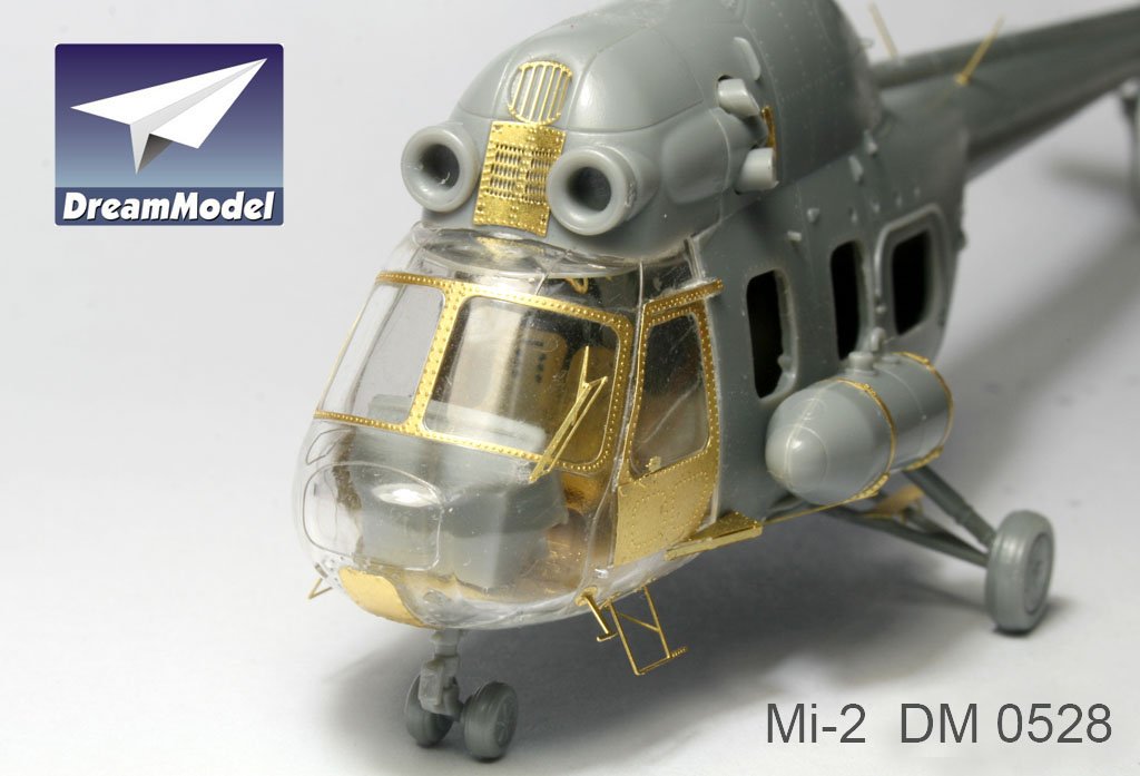 1/72 Mi-2 甲兵直升机改造蚀刻片(配Hobby Boss)