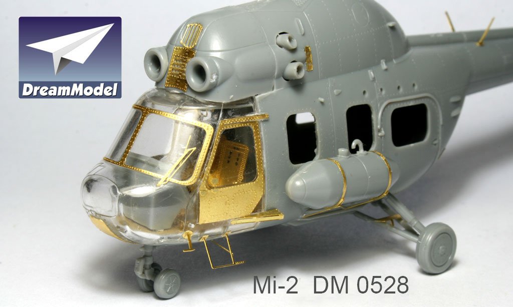 1/72 Mi-2 甲兵直升机改造蚀刻片(配Hobby Boss)