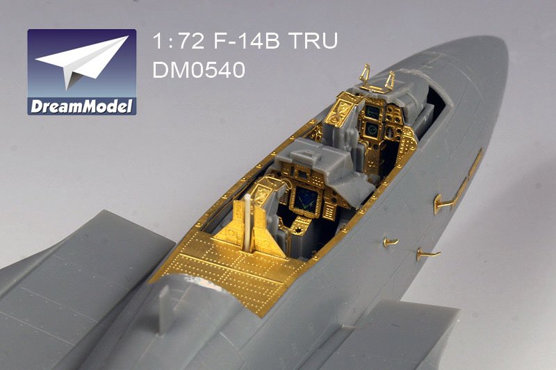 1/72 F-14B 雄猫战斗机改造蚀刻片(配Hobby Boss)