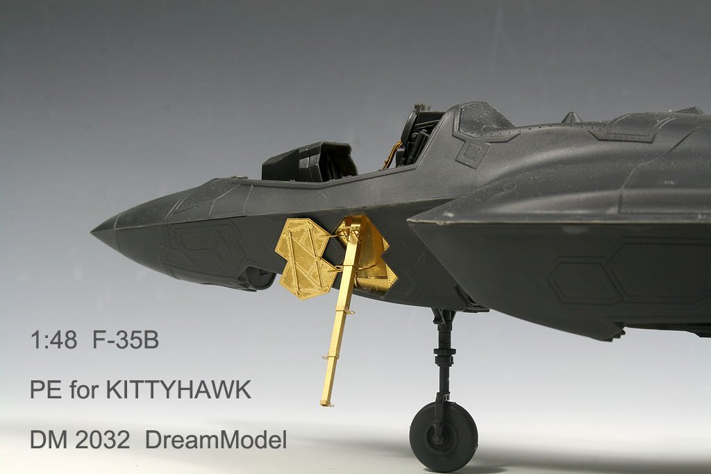 1/48 F-35B 雷电II战斗机改造蚀刻片(配Kitty Hawk)