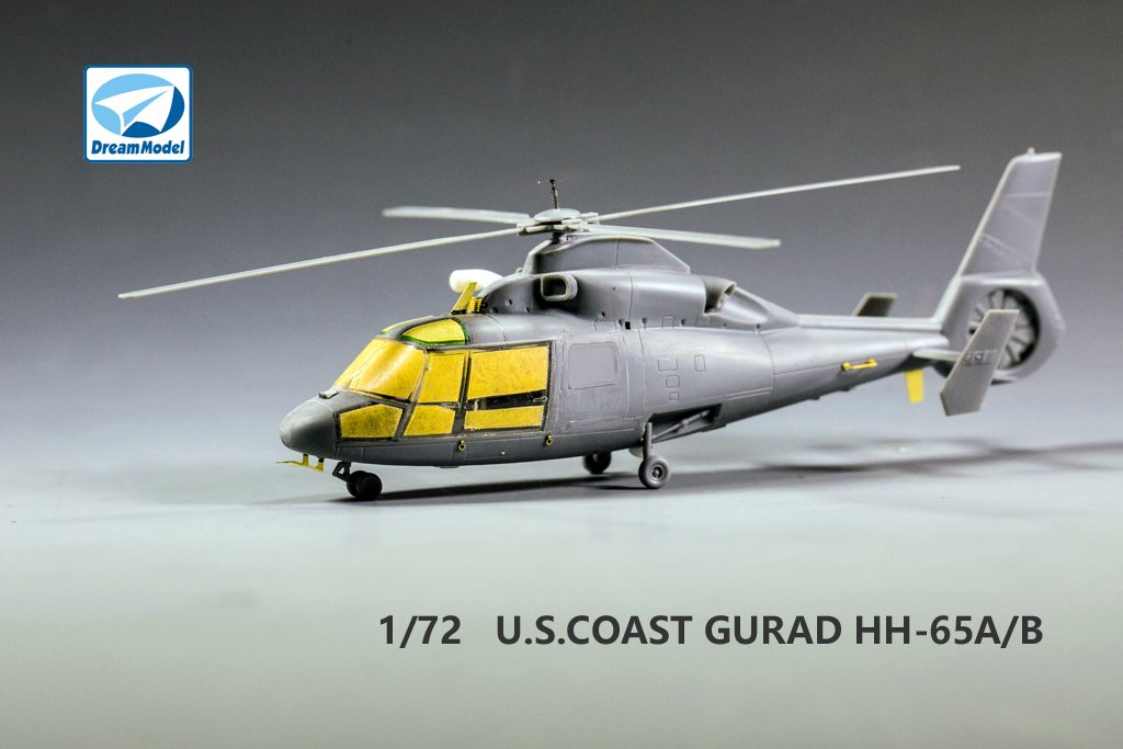 1/72 现代美国海岸警卫队 HH-65A/B 海豚直升机