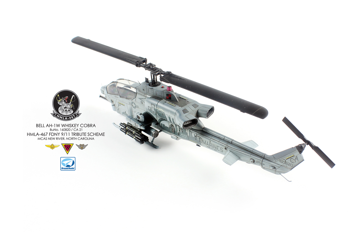 1/72 现代美国 AH-1W 超级眼镜蛇武装直升机后期型 - 点击图像关闭