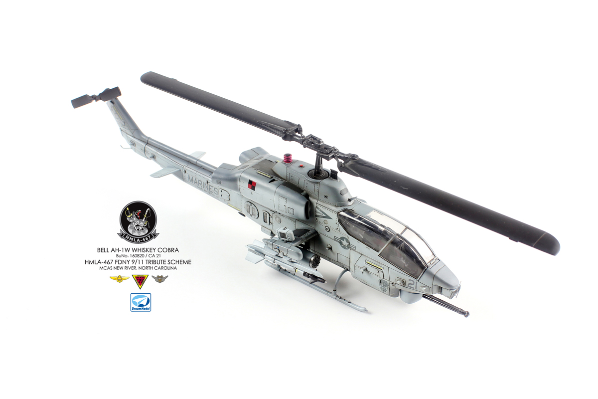 1/72 现代美国 AH-1W 超级眼镜蛇武装直升机后期型