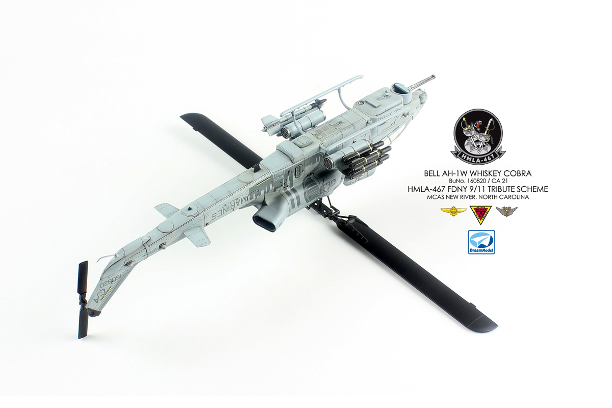 1/72 现代美国 AH-1W 超级眼镜蛇武装直升机后期型