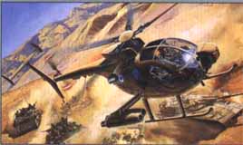 1/35 现代以色列 MD-500 防御者武装直升机