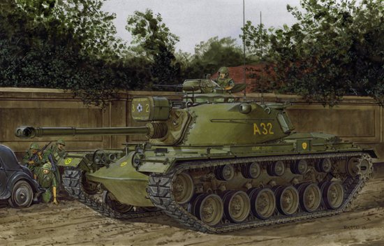 1/35 现代美国 M48A3 巴顿主战坦克