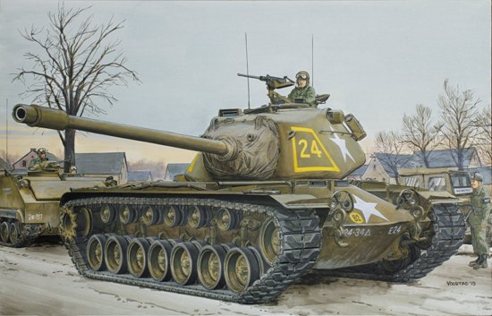 1/35 现代美国 M103A1 重型坦克