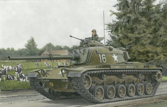 1/35 现代美国 M60 巴顿主战坦克