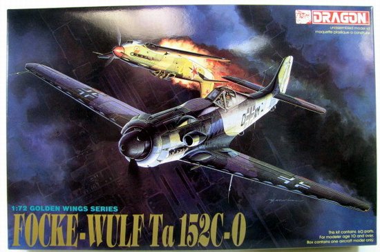 1/72 二战德国 Ta152C-0 福克武尔夫高空战斗机