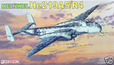 1/72 二战德国 He219A-5/R4 猫头鹰战斗机