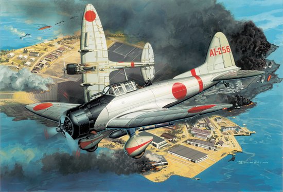 1/72 二战日本九九式舰载俯冲轰炸机