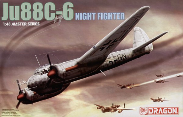 1/48 二战德国 Ju88C-6 容克夜间战斗机