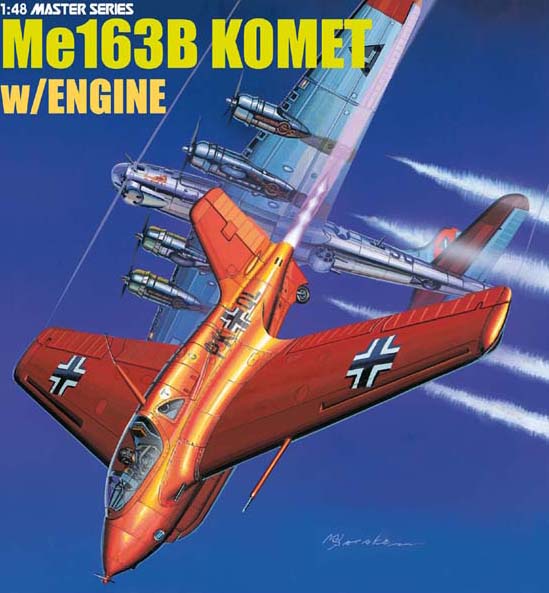1/48 二战德国 Me163B 彗星战斗机