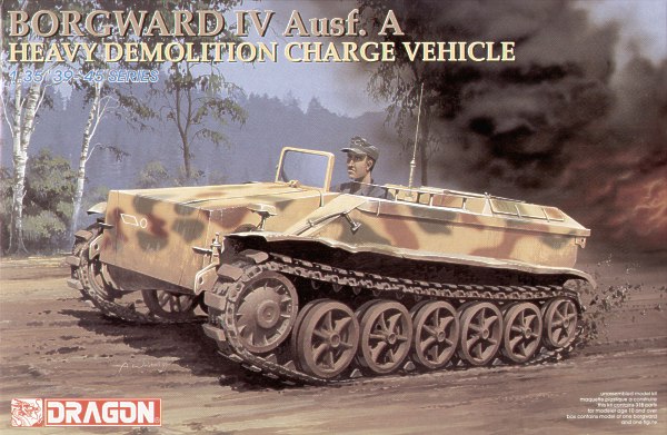 1/35 二战德国博格瓦德四号A型重型爆破坦克