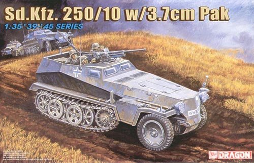 1/35 二战德国 Sd.Kfz.250/10 半履带装甲车