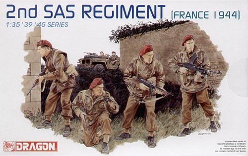 1/35 二战英国第2空降特勤团"法国1944年"