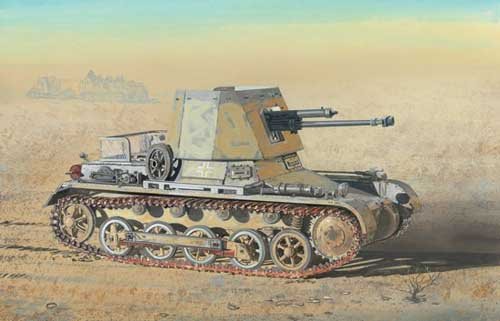 1/35 二战德国一号坦克歼击车(4.7cm Pak 43)