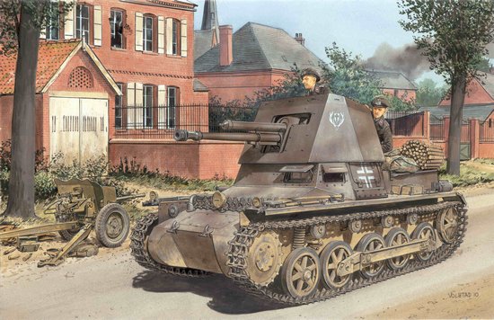 1/35 二战德国一号坦克歼击车初期型(4.7cm Pak(t))