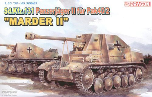 1/35 二战德国黄鼠狼II坦克歼击车(7.5cm Pak 40/2)