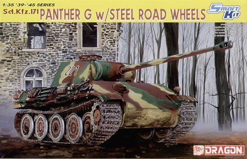 1/35 二战德国1/35德国豹式中型坦克G型(钢轮型)