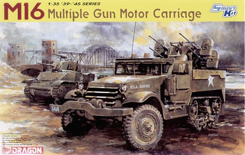 1/35 二战美国 M16 半履带防空装甲车