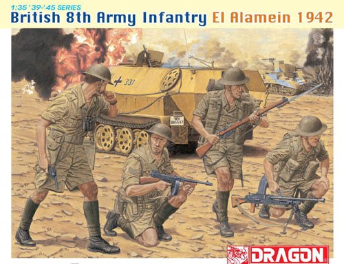 1/35 二战英国第8军步兵"阿拉曼1942年"