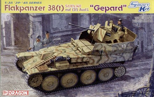 1/35 二战德国猎豹防空坦克38(t)"Sd.Kfz.140 auf (Sf) Ausf.L"