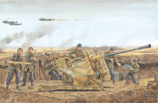 1/35 二战德国 3.7cm Flak 37 防空炮