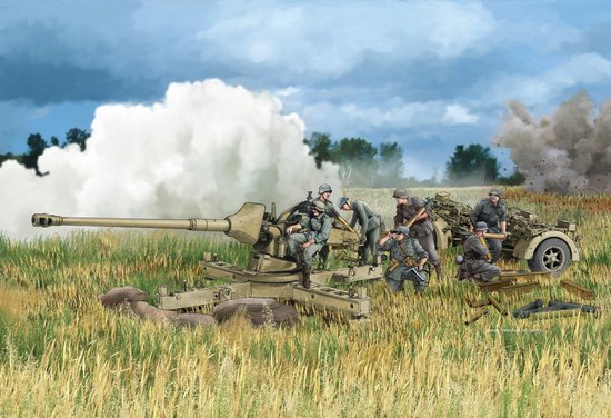 1/35 二战德国 8.8cm Pak 43/3 L/71 反坦克炮