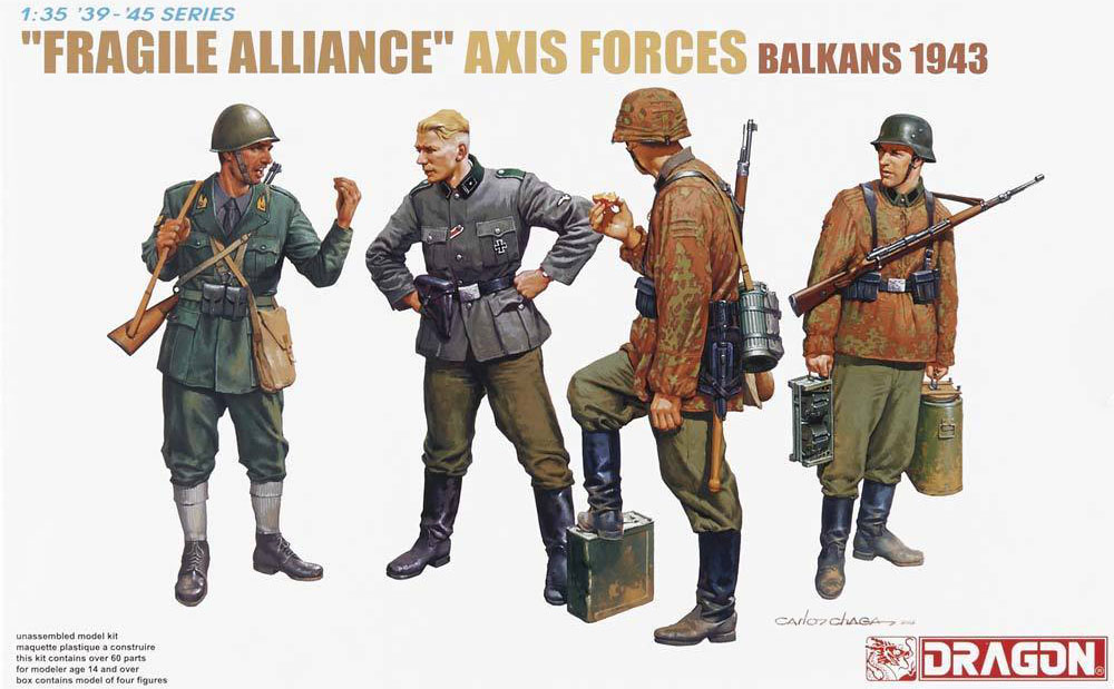 1/35 二战德国与意大利部队"巴尔干1943年"