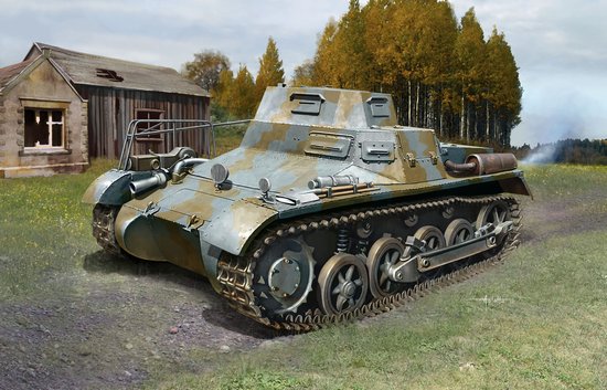 1/35 二战德国一号无线电通信坦克A型