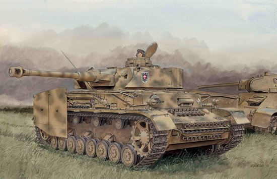 1/35 二战德国四号战车G型1943年4-5月生产型