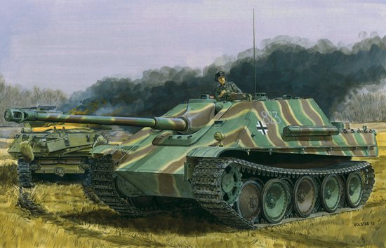 1/35 二战德国猎豹坦克歼击车G2型