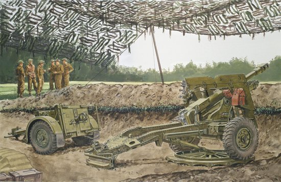 1/35 二战英国25磅野战炮 Mk.II