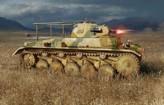1/35 二战德国二号炮兵观测坦克C型
