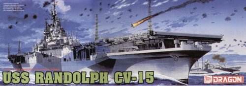 1/700 二战美国 CV-15 伦道夫号航空母舰