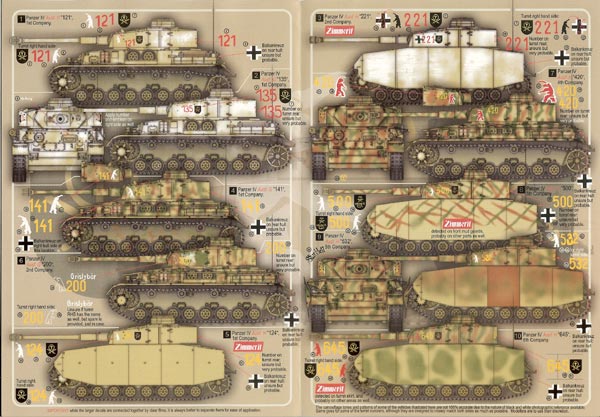 1/35 二战德国四号战车G,H型 + 二号战车L型 "第4装甲师"