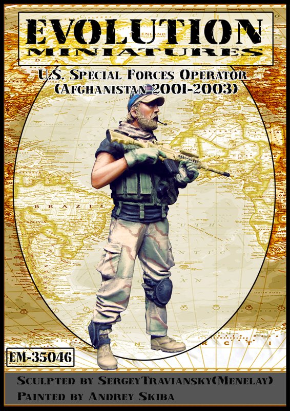 1/35 现代美国特种部队(1),2001-2003年
