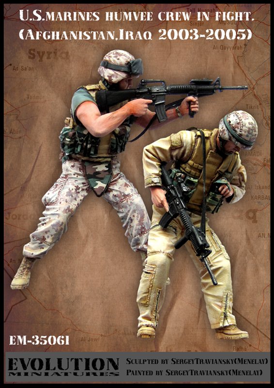 1/35 现代美国陆战队"阿富汗与伊拉克战争,2003-05年"(1)