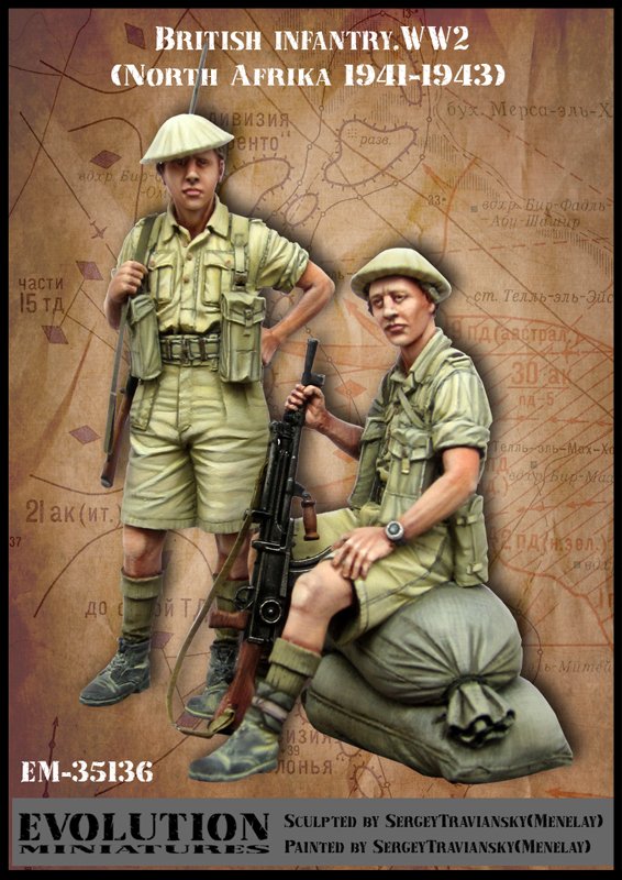 1/35 二战英国步兵"北非战线,1941-43年"