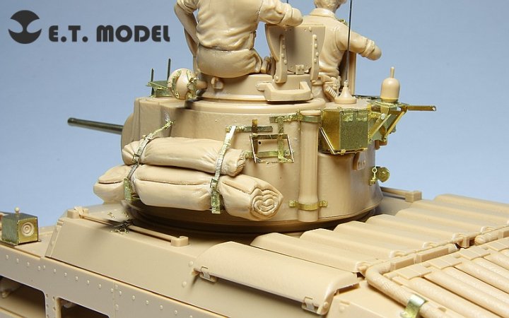 1/35 二战英国马蒂尔达步兵坦克改造蚀刻片(配田宫35300)