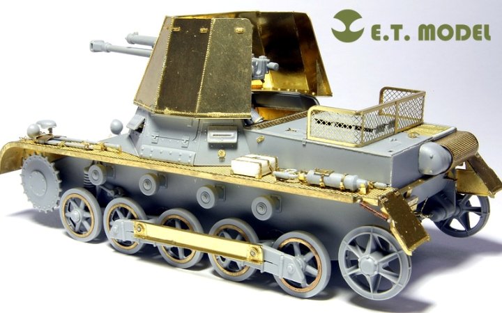 1/35 二战德国一号自行反坦克炮改造蚀刻片(配威龙6230)